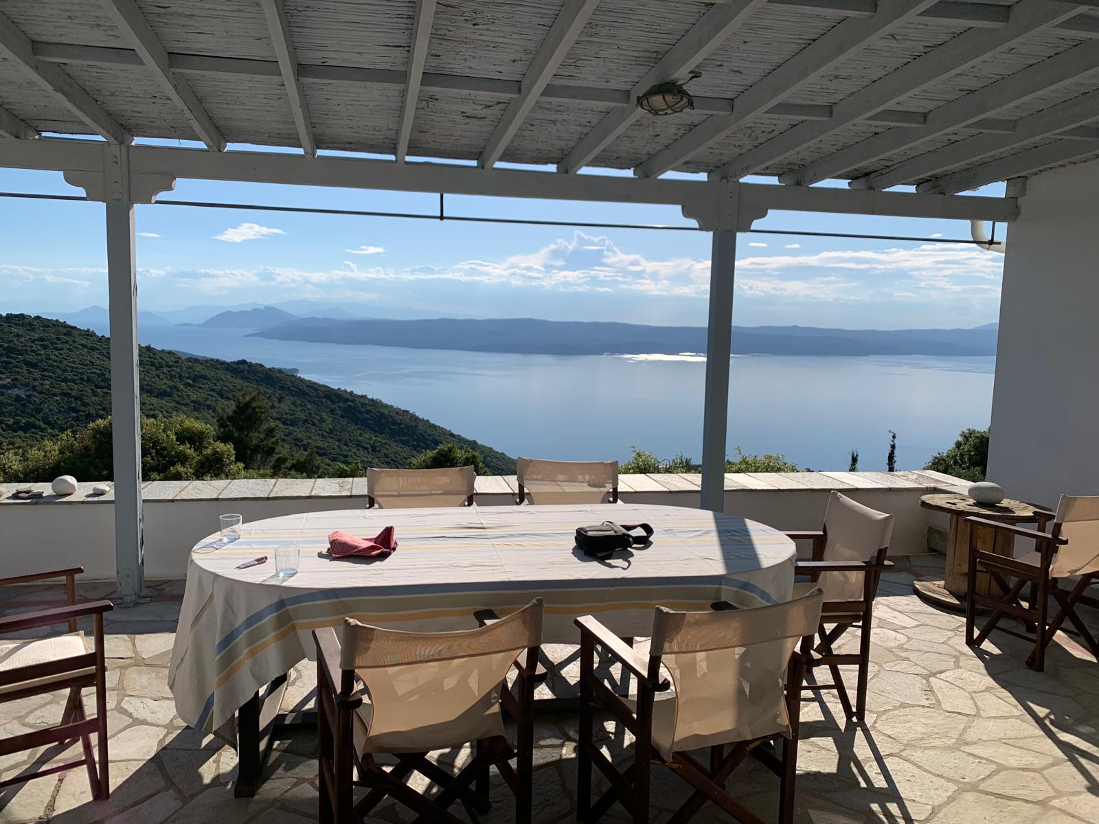 Sea view terrace